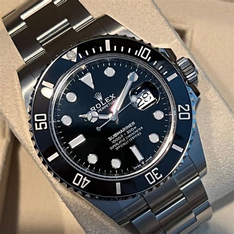 rolex black sub date|2023 submariner date 41mm.